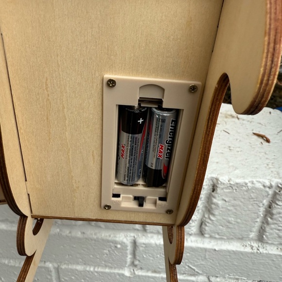 Wooden Advent Calendar Sleigh with Houses - Picture 4 of 4